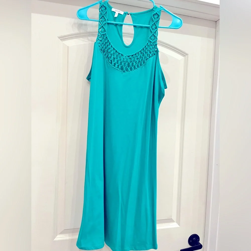 Green (more green than teal like the picture shows) Maurice’s casual dress - Picture 1 of 2